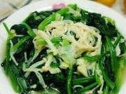 菠菜金针菇