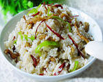 香辣肉丝炒饭