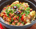牛肉滑蛋蛤肉煲