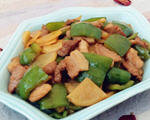 五花肉土豆炒辣子