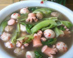 青菜海鲜丸子