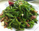 梅豆丝炒肉