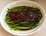 白灼茼蒿