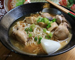 味噌鸡肉拉面