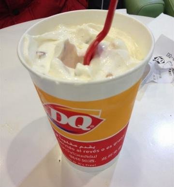 dq冰雪皇后菜单