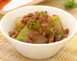 肉末烧冬瓜