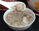 绿豆草莓粥