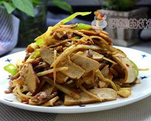 仔姜豆干炒肉