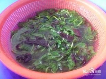苋菜的清洗方法图解