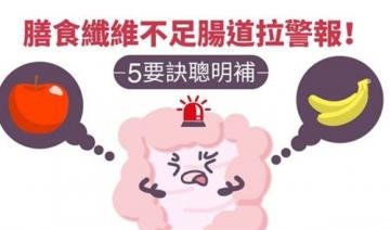 膳食纤维不足肠道拉警报的...