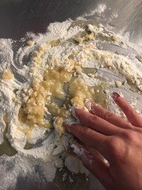葱香油酥烧饼的做法 步骤14