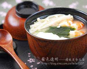 日式味增汤