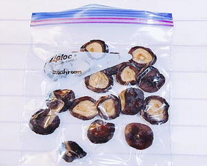 浸泡过的香菇冷冻保存法(...