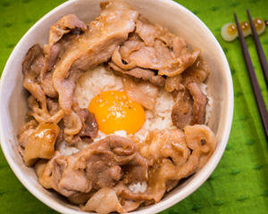 北海道十胜风猪肉丼