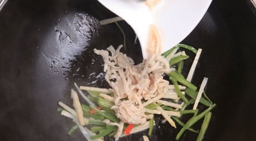 鸡丝青仔椒8