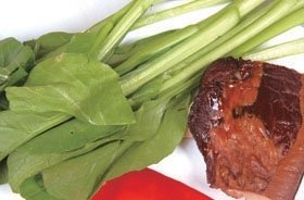 菜心炒腊肉1