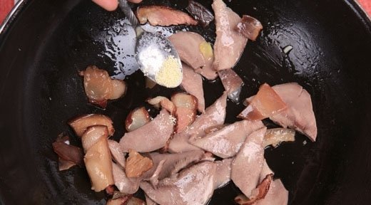 腊肉炒舌尖7