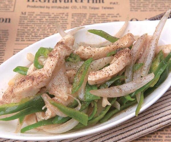 黑胡椒鸡柳