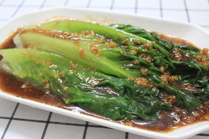 蚝油炝生菜9