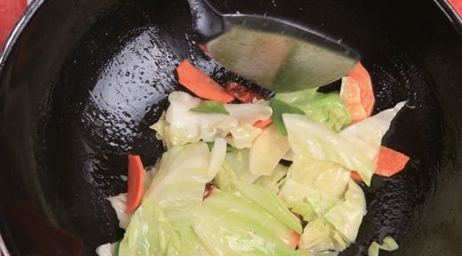 爆炒圆白菜10