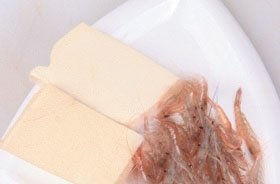 白米虾炒豆腐1