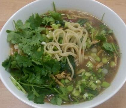 炝锅肉丝面