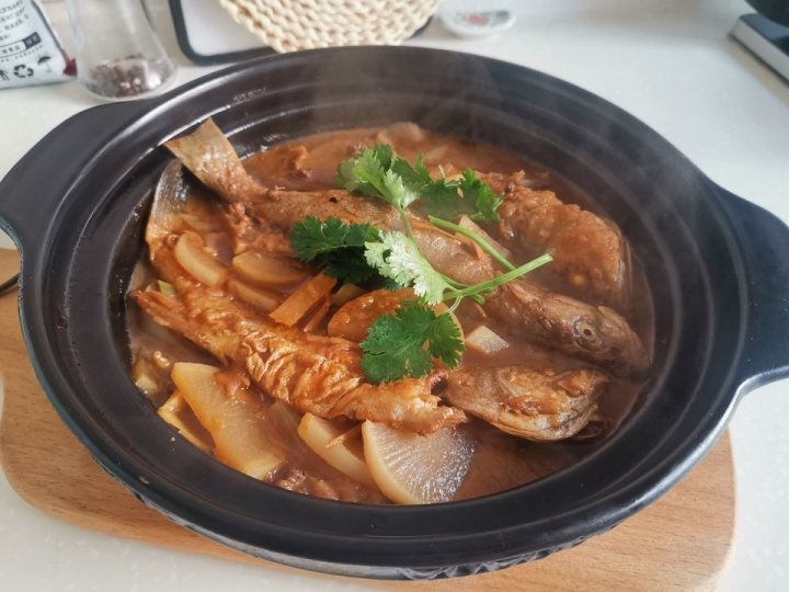 健脾益胃【白萝卜炖海鲈鱼...