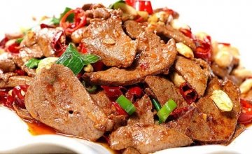 【炒猪肝】孩子吃着软嫩还有高营养，还能补血明目2