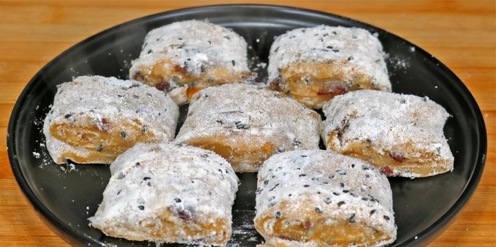 健康美味的【土豆红糖卷饼】，酥软又养胃1