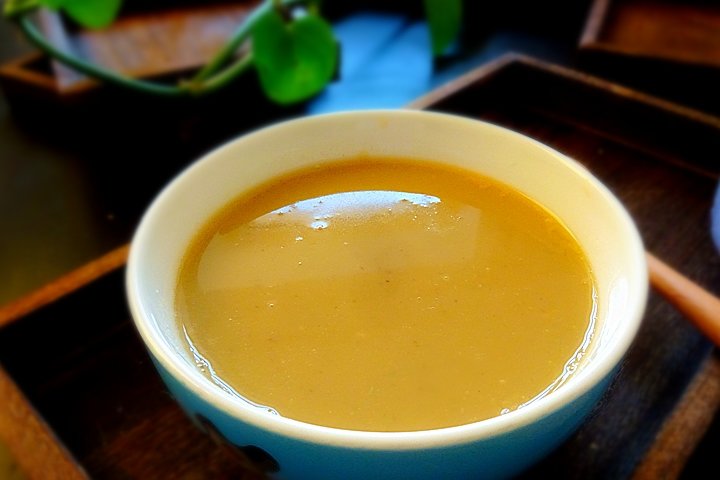 吃黑豆有补肾暖肠胃的功效、推荐【黑豆红薯豆浆】1