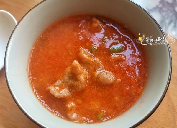健胃消食强筋骨吃【牛肉番茄羹】1