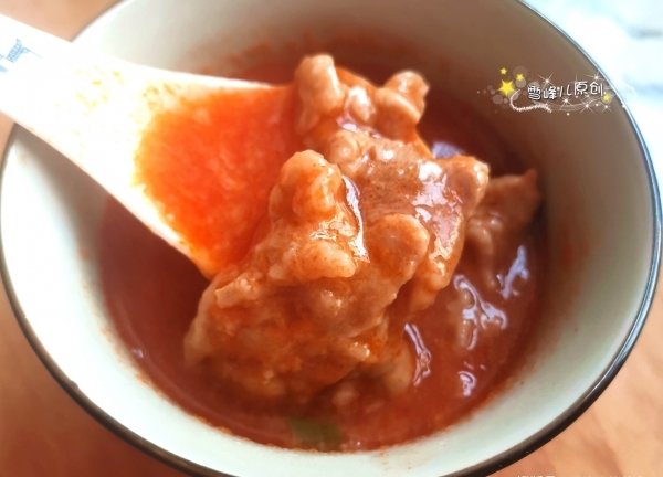 健胃消食强筋骨吃【牛肉番茄羹】3