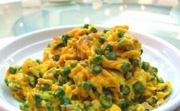 【豆角炒鸡蛋】补血促消化，皮肤细腻光滑3