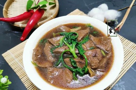 【猪肝和菊花菜】是天生一对，一补血一安神2