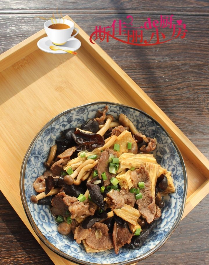 冬天进补吃【木耳腐竹蟹味...