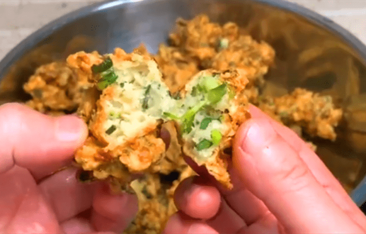 过年炸丸子加上【鸡蛋、小苏打】丸子更酥脆7