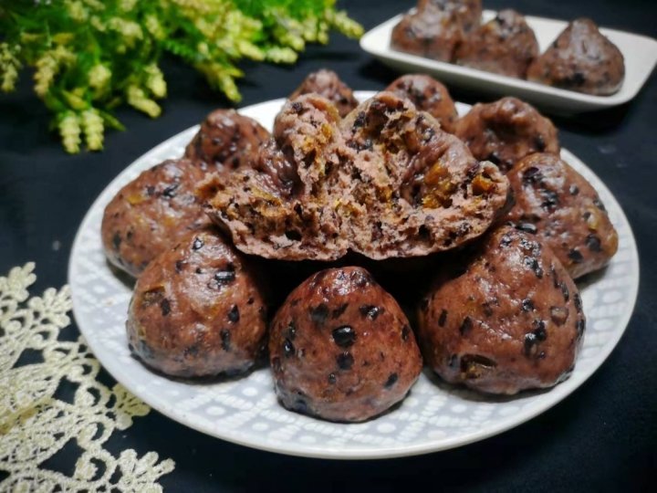 冬天吃【黑米窝头】补血又养胃3