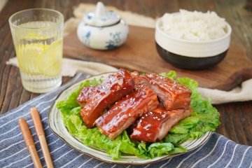 广东人最爱【榄角蜜汁骨】清热补钙助消化1
