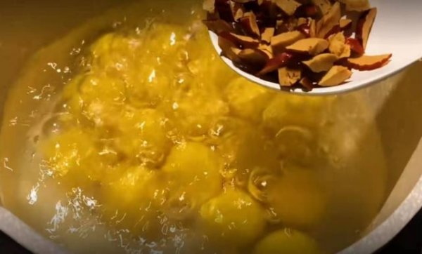 冬天，吃馒头包子不如吃【酒酿红薯糯米丸子羹】6
