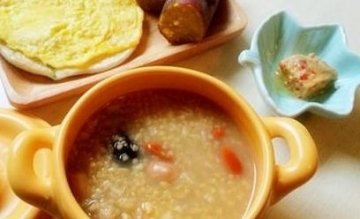 【小米南瓜红枣粥】补虚益气、健脾和胃3
