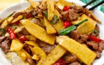适合冬天吃的【冬笋炒肉片】增强体质不怕冷2