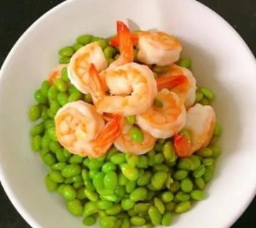 冬季多吃【毛豆虾仁】开胃...