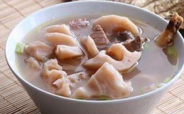 莲藕骨头汤怎么炖好喝又营...
