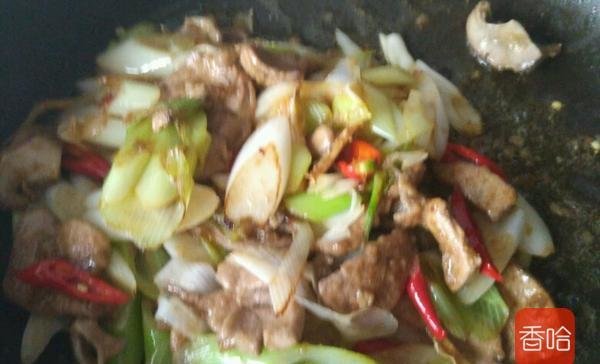 葱爆猪肝怎么做-葱爆猪肝的做法6