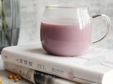 紫薯豆浆