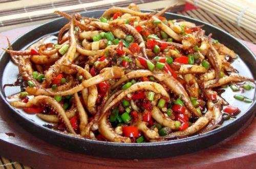 铁板鱿鱼