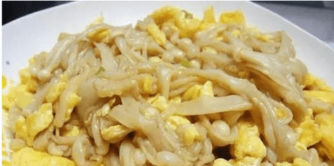 金针菇炒鸡蛋