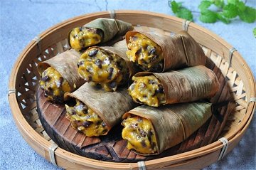 南瓜红豆糕怎么做好吃-南瓜红豆糕的做法3