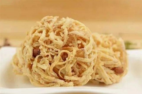 炸芋丸用什么粉-炸芋丸子...