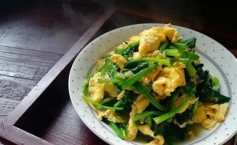 保护视力吃什么-菠菜炒鸡蛋的做法10